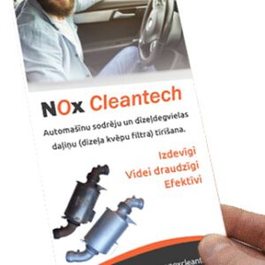 Flyer NOX Cleantech in Lettland