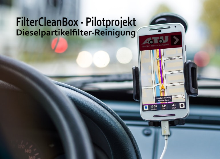 FilterCleanBox - Pilotprojekt Dieselpartikelfilter-Reinigung
